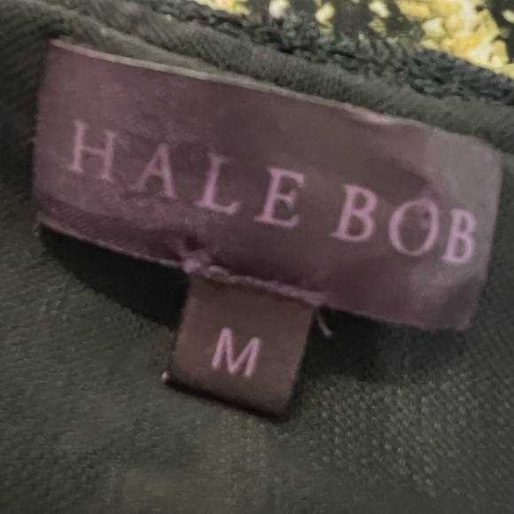 Hale Bob Animal Print Long Sleeve Faux Wrap Dress Women’s Medium - Picture 12 of 12